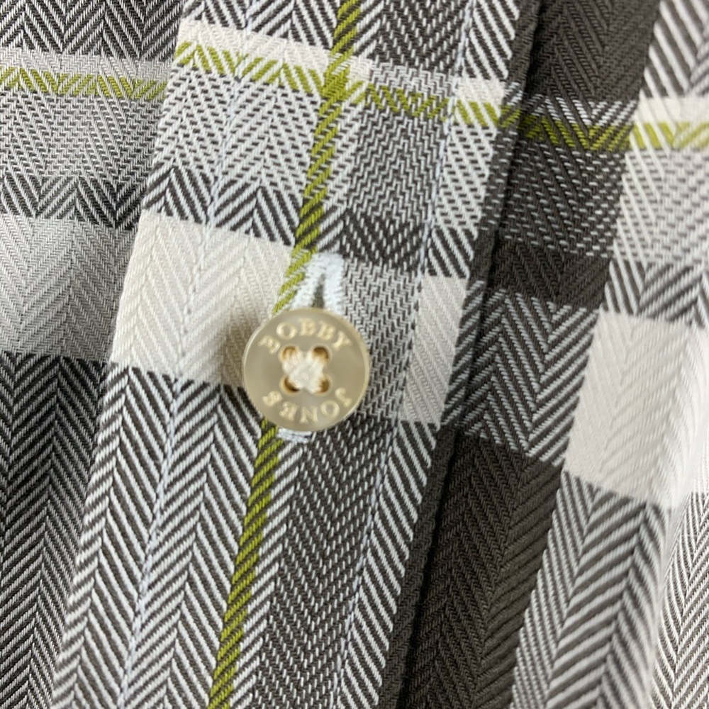 Bobby Jones Long Sleeve Plaid Button Down Shirt - Picture 3 of 6